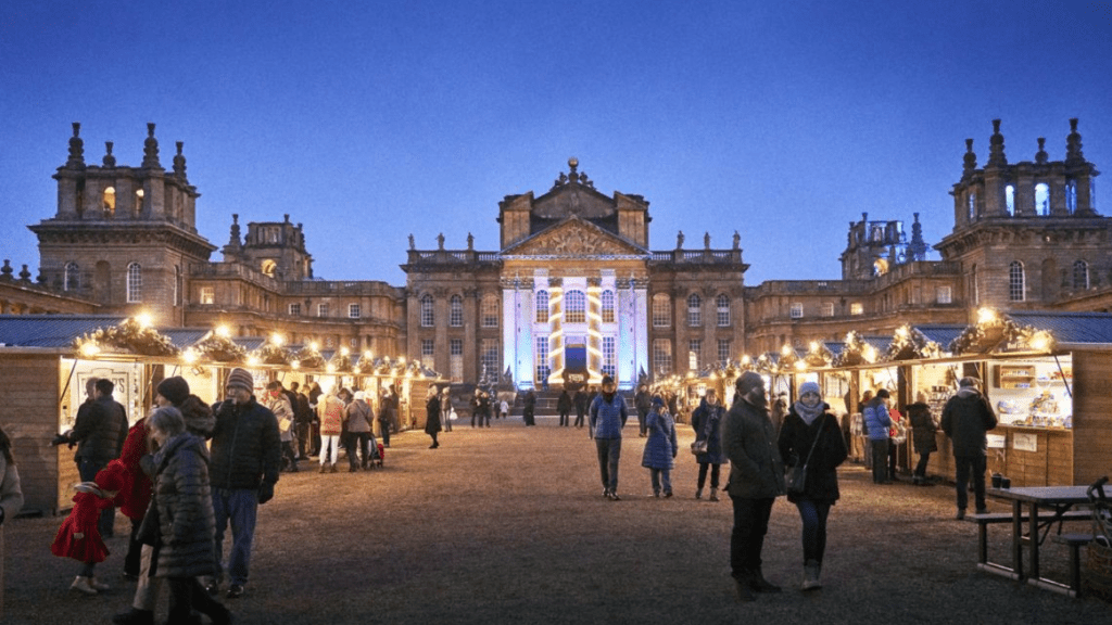 Blenheim Palace at Christmas