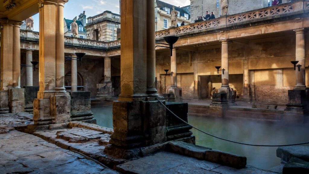 Roman Baths in Bath, Somerset