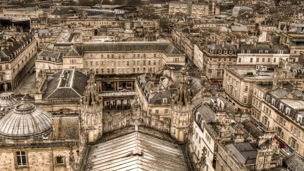 Bath skyline