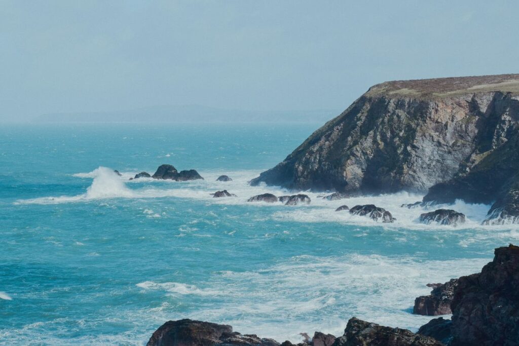 Waves at Lizard Point