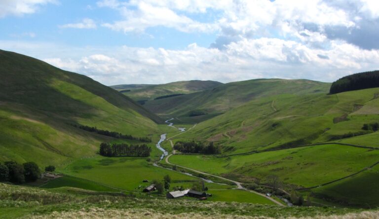 Peer LawtherFollow Upper Coquetdale in the Cheviots