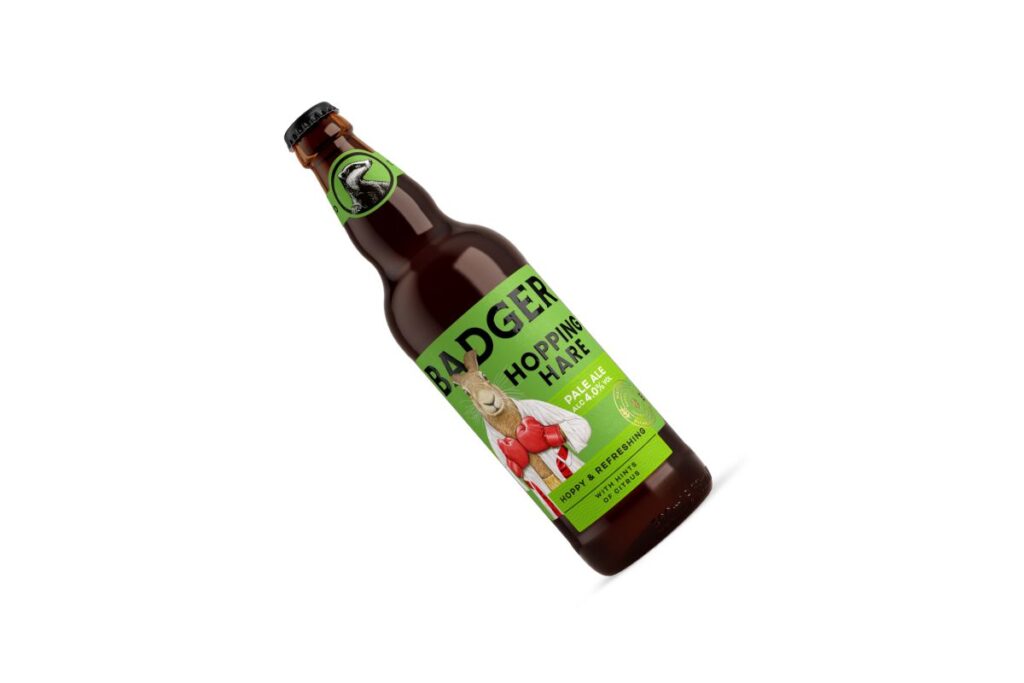 Hopping Hare Badger Hale