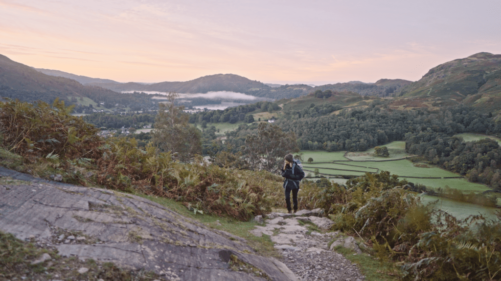 hiking in the lake district