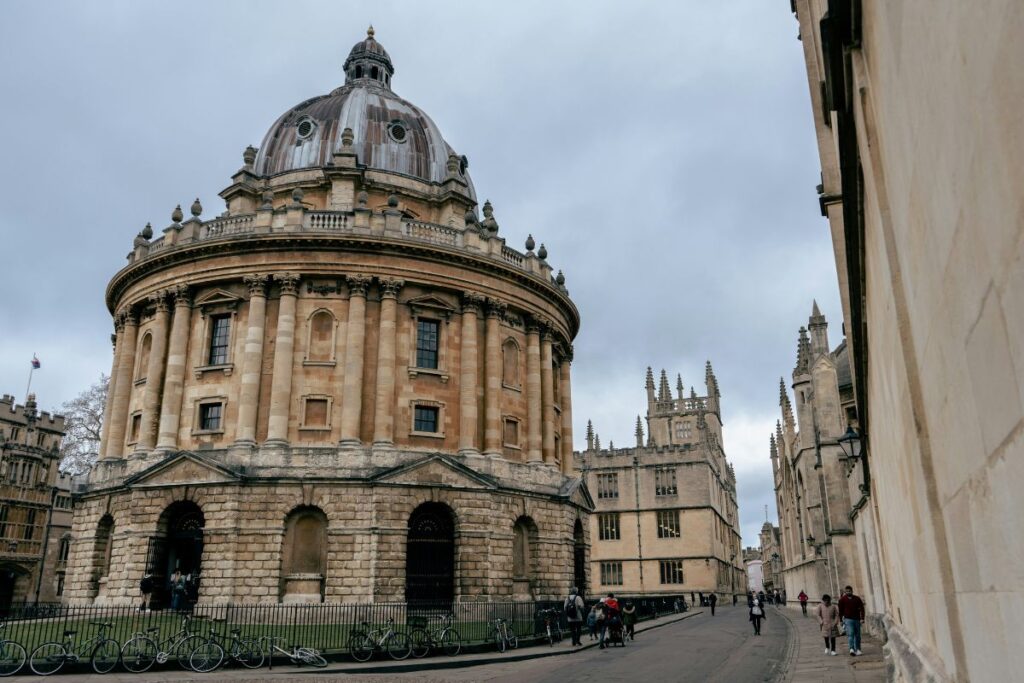Radcliffe Camera building in Oxford