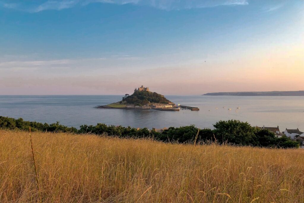 St Michael's Mount from mainland