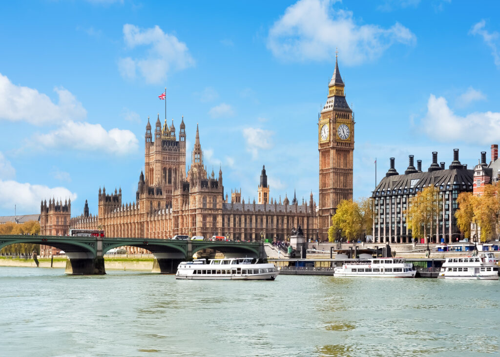 Westminster and Big Ben London