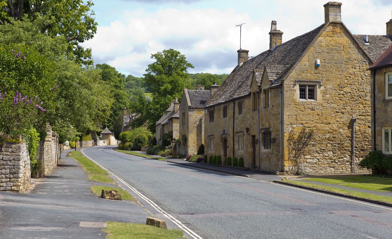 Cotswolds stone village